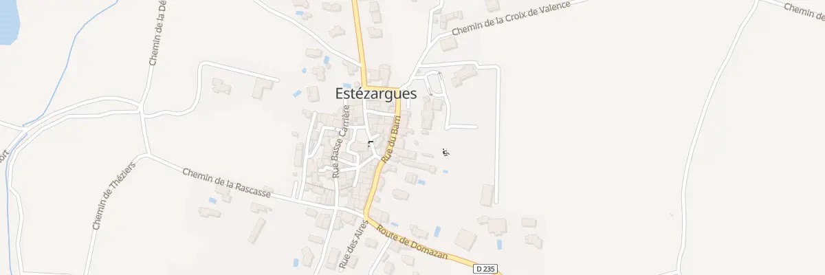 Plan du 3 Rue du Barri à Estézargues