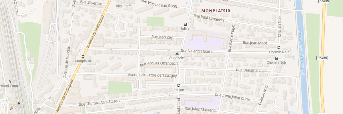 Plan du 32 Rue Valentin Jaume à Arles