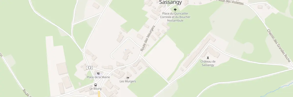 Plan du 5021 Le Bourg à Sassangy