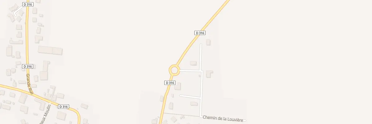 Plan du 1 Rue Romance Etienne à Luxémont-et-Villotte