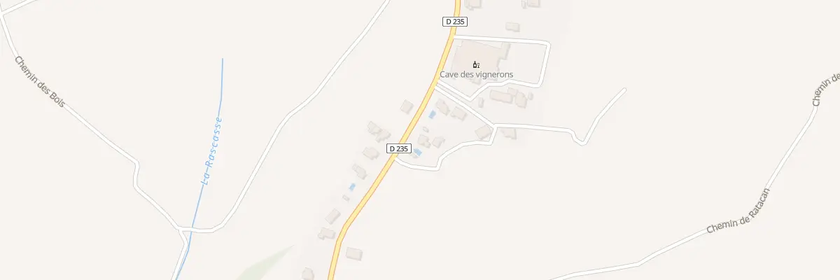 Plan du 418 Rte des Grés à Estézargues