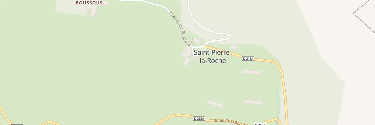 Plan du 5031 La Roche à Saint-Pierre-la-Roche
