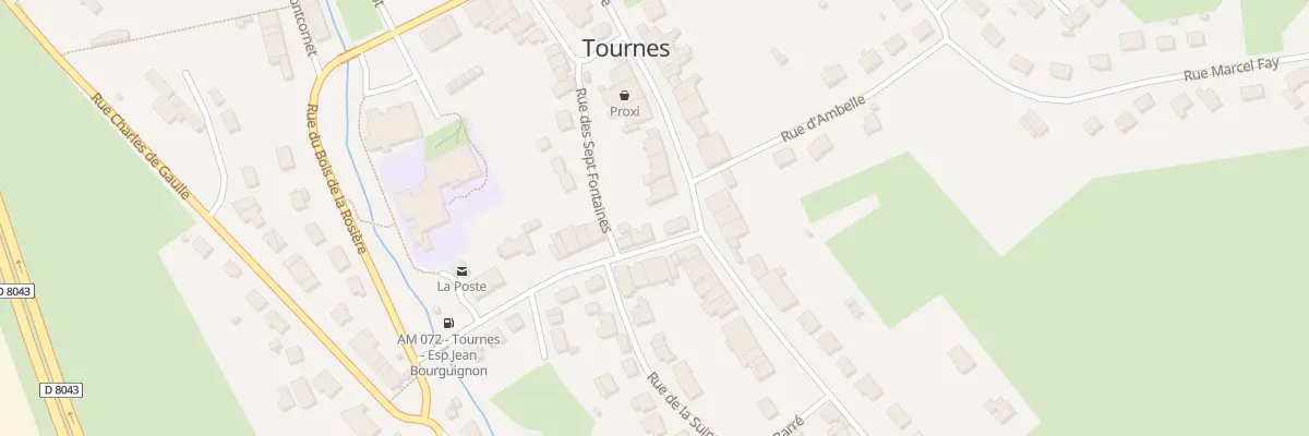 Plan du 5055 Le Clocher à Tournes
