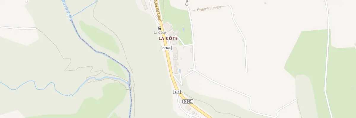 Plan du 5329 La Cote à Chabanière