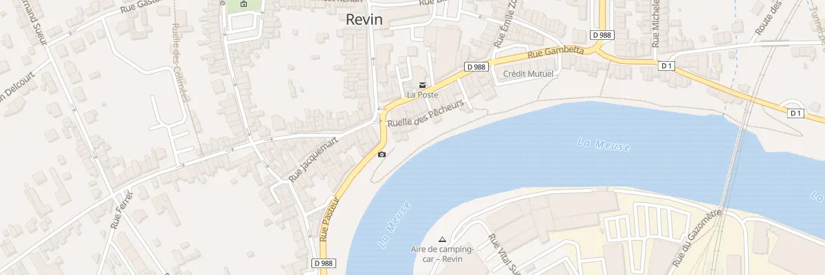 Plan du 8 Rle des Pêcheurs à Revin