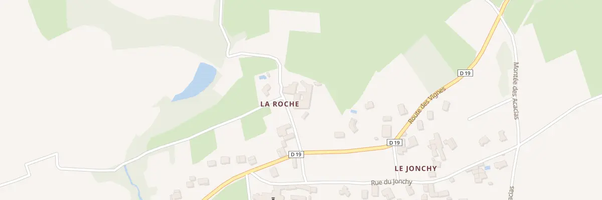Plan du 162 Che de la Roche à Saint-Julien