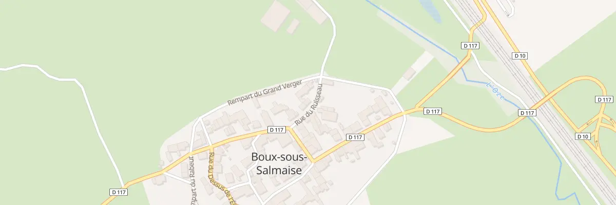 Plan du 17 Rue du Ruisseau à Boux-sous-Salmaise