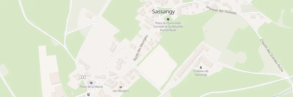 Plan du 5022 Le Bourg à Sassangy