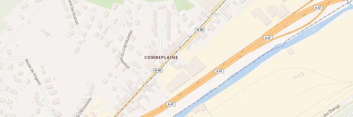 Plan du 34 Rue des Martyrs de la Res à Rive-de-Gier