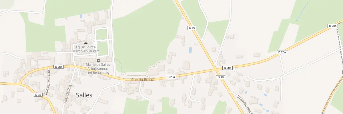 Plan du 146 Rue du Breuil à Salles-Arbuissonnas-en-Beaujolais