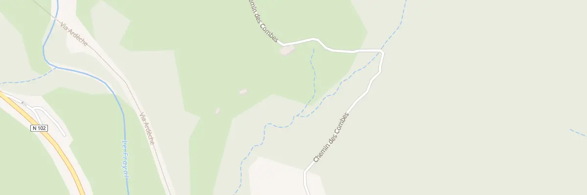 Plan du 5100 Devois de Joviac à Aubignas