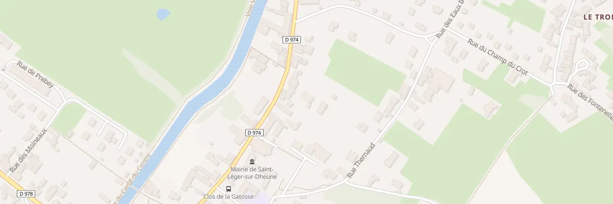 Plan du 66 Rue du 8 Mai 1945 à Saint-Léger-sur-Dheune