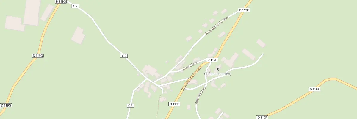 Plan du 5038 Le Village à Avosnes