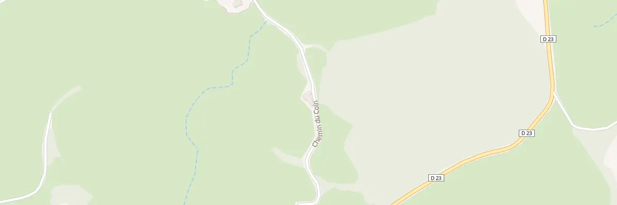 Plan du 271 Che du Coin à Cenves