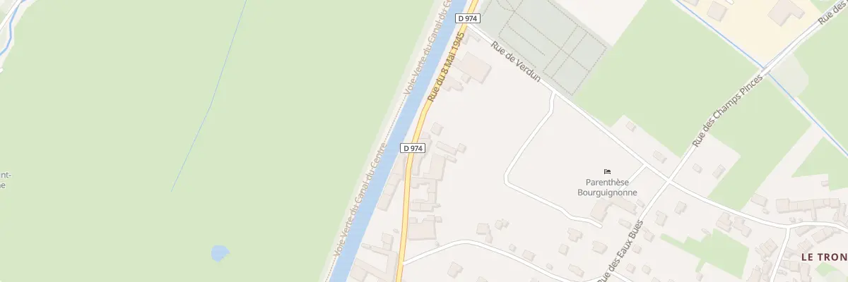 Plan du 126 Rue du 8 Mai 1945 à Saint-Léger-sur-Dheune