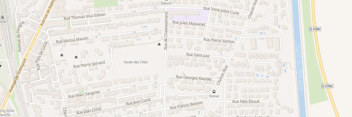 Plan du 3 Rue Saint-Just à Arles