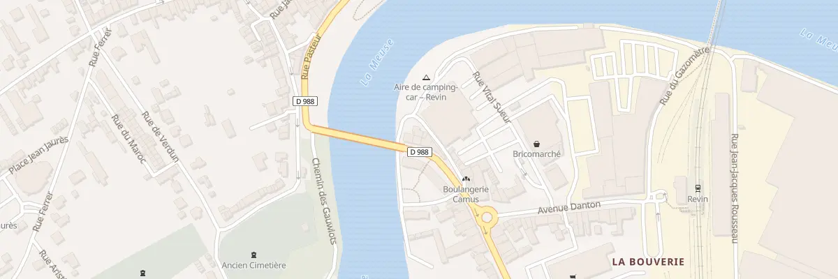 Plan du 3 Av Jean-baptiste Clément à Revin