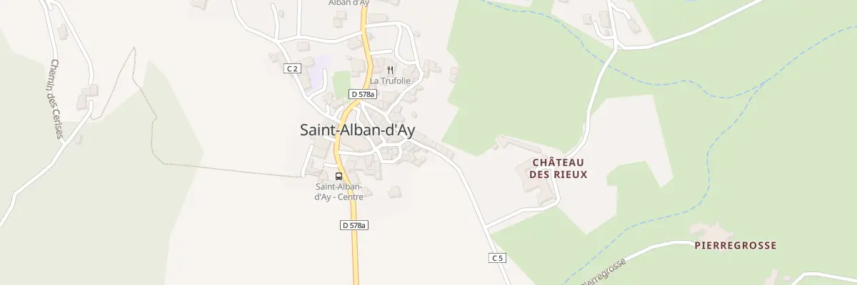 Plan du 5088 Le Village-Nord à Saint-Alban-d’Ay