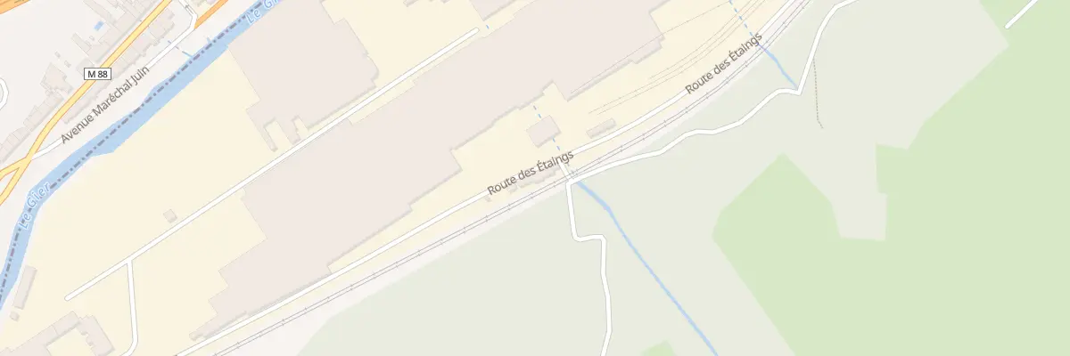 Plan du 537 Rte des Etaings à Châteauneuf