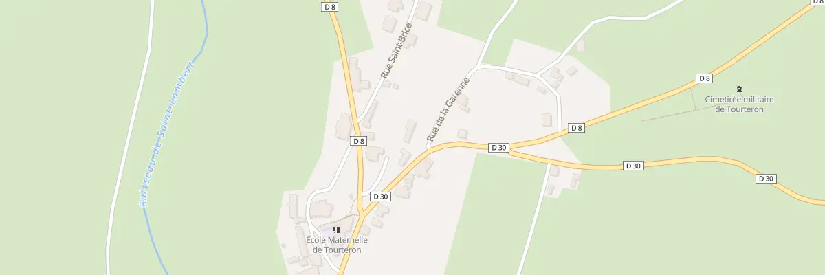 Plan du 5014 Le Village à Tourteron