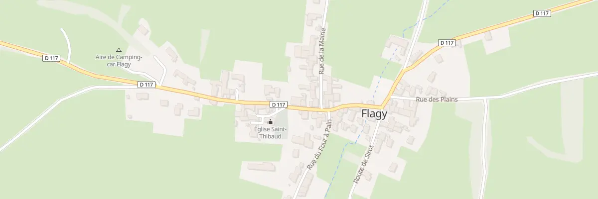 Plan du 14 Rue Em Petitjean à Flagy