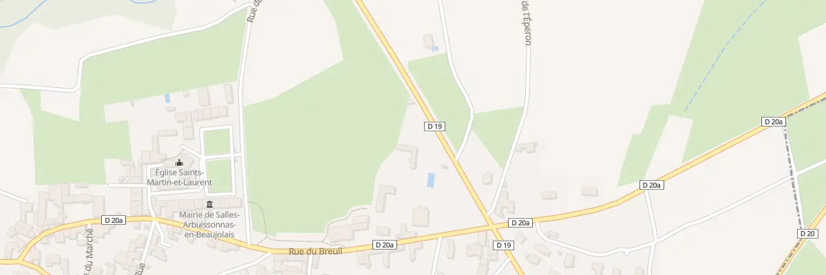 Plan du 107 Rte du Viaduc à Salles-Arbuissonnas-en-Beaujolais