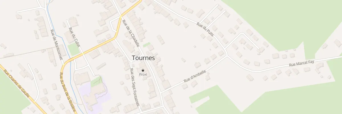 Plan du 5164 La Citadelle à Tournes