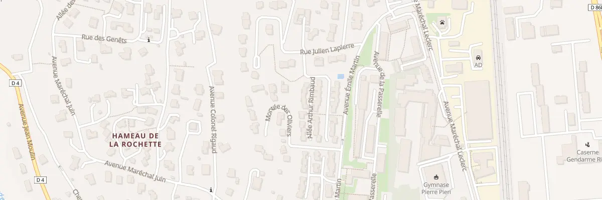 Plan du 6023 Rue Julien Lapierre à Bourg-Saint-Andéol