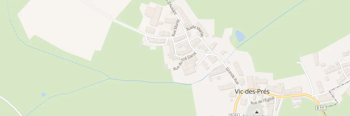 Plan du 5048 Le Village à Vic-des-Prés