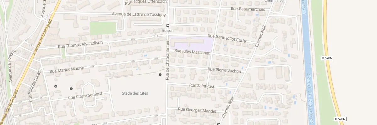 Plan du 5 Rue Pierre Vachon à Arles