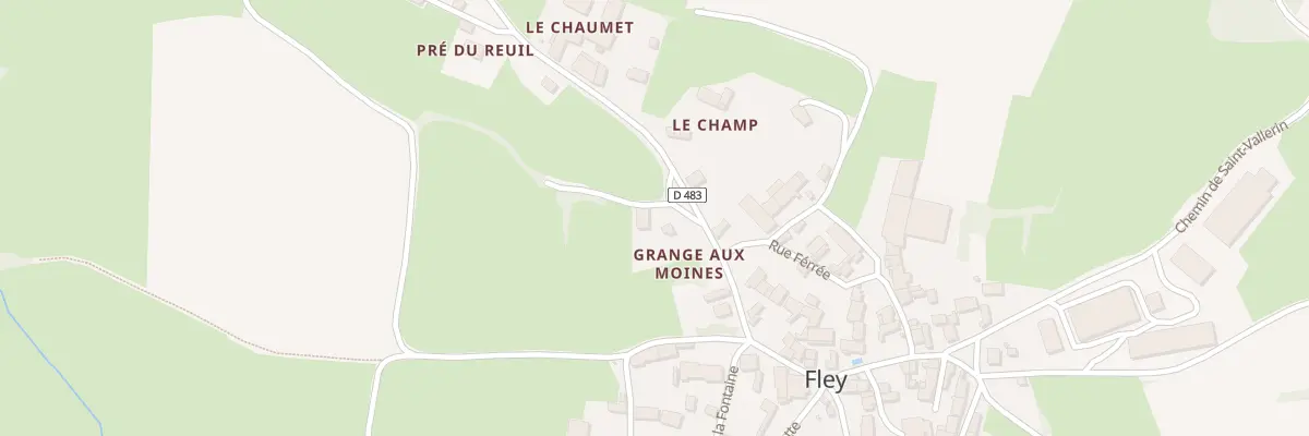 Plan du 11 Grande Rue à Fley