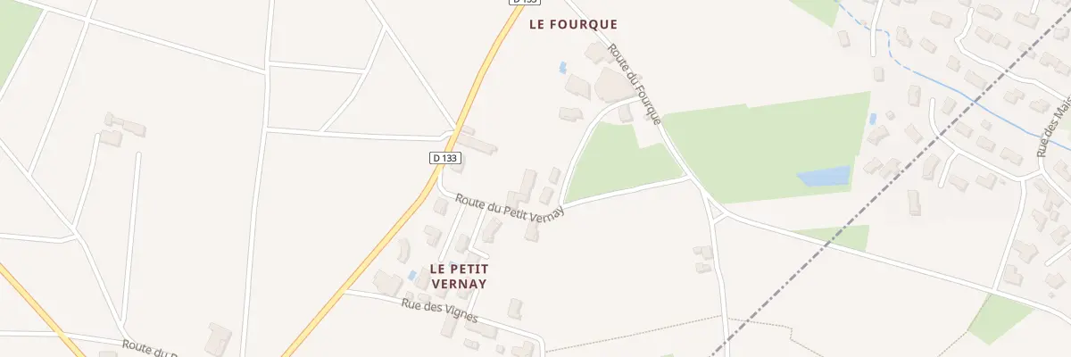 Plan du 91 Rte du Petit Vernay à Saint-Étienne-la-Varenne