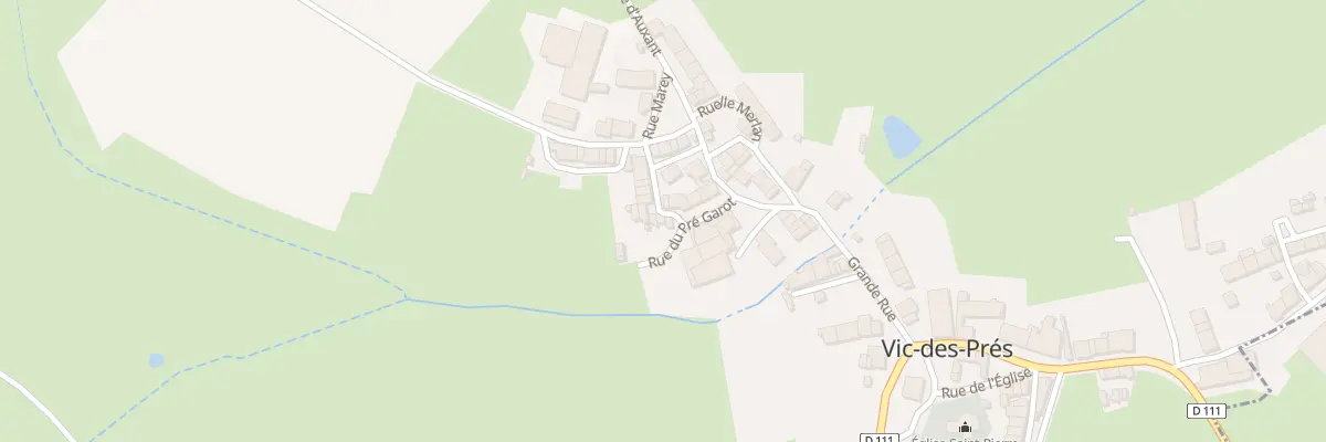 Plan du 5049 Le Village à Vic-des-Prés
