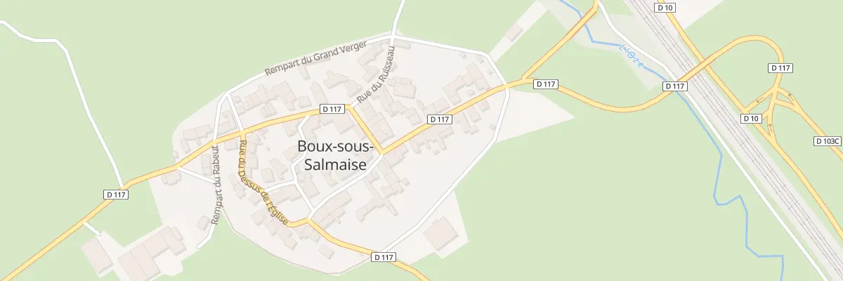 Plan du 16 Grande Rue à Boux-sous-Salmaise