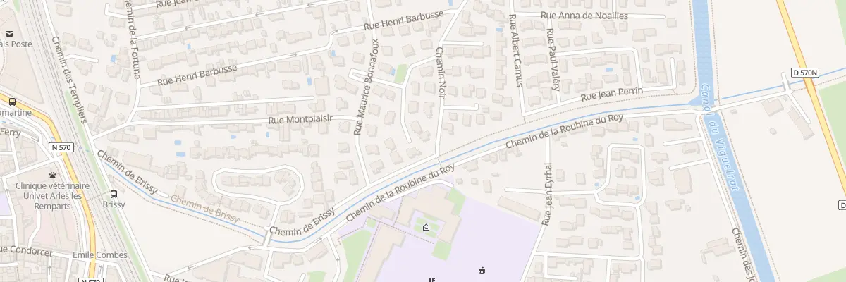 Plan du 9 Rue Charles Marchand à Arles