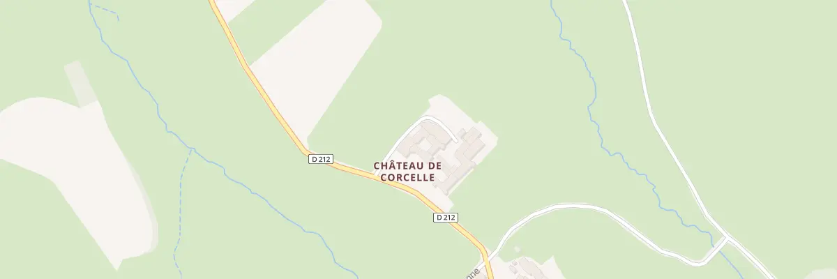 Plan du 5003 Chateau de Corcelle à Bourgvilain