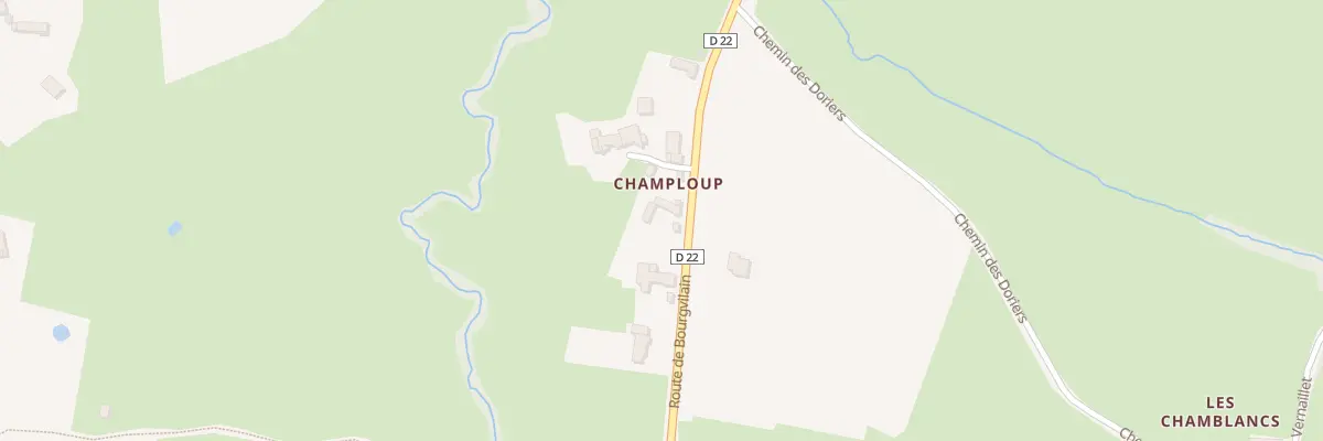 Plan du 5075 Champloup à Sainte-Cécile
