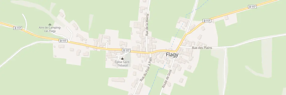 Plan du 8B Rue Em Petitjean à Flagy