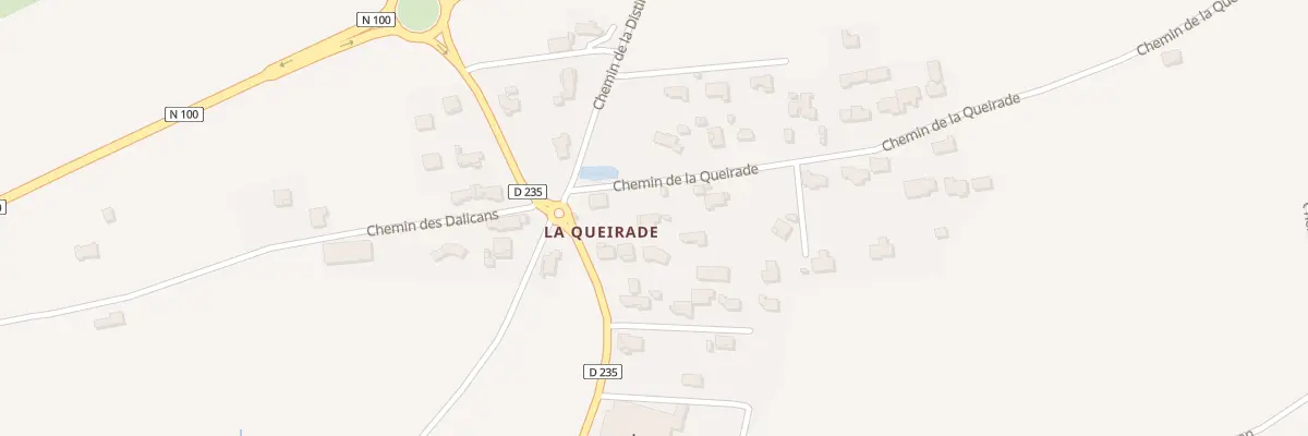 Plan du 70 Che de la Queirade à Estézargues
