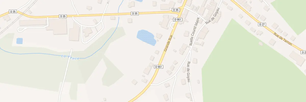 Plan du 114 Grande Rue à Poix-Terron