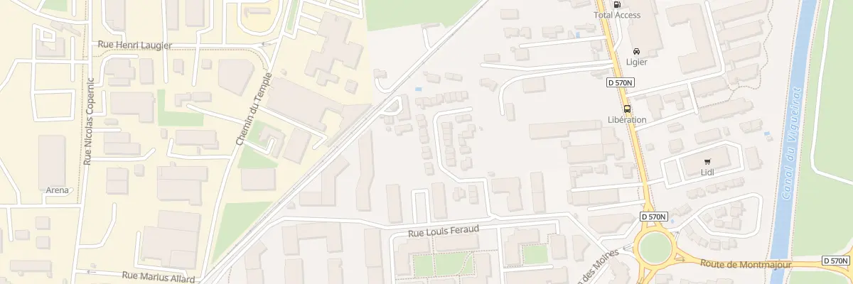 Plan du 19 Rue Pierre Emile Laval à Arles