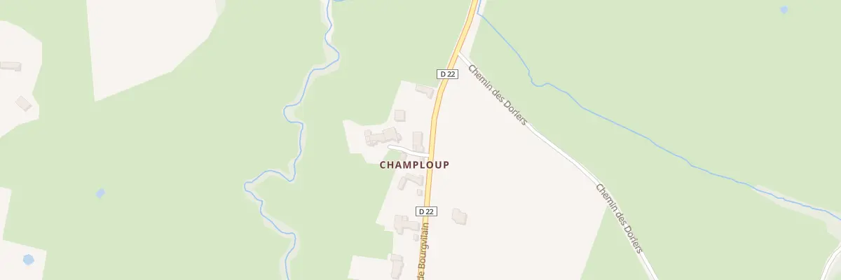 Plan du 5072 Champloup à Sainte-Cécile