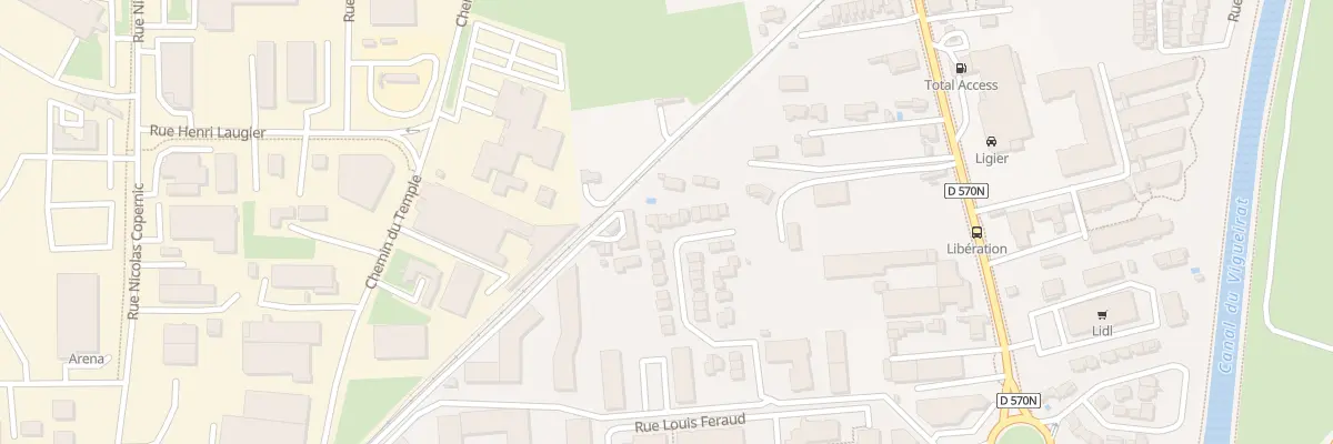 Plan du 29 Rue Pierre Emile Laval à Arles