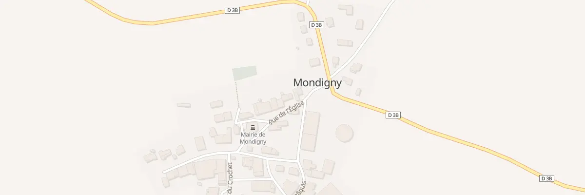 Plan du 8 Rue de l’Eglise à Mondigny