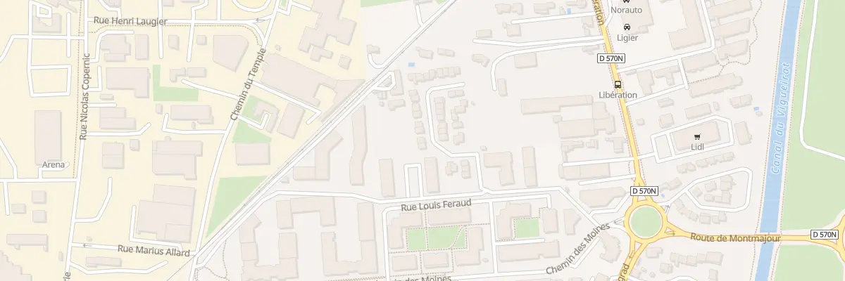 Plan du 13 Rue Pierre Emile Laval à Arles