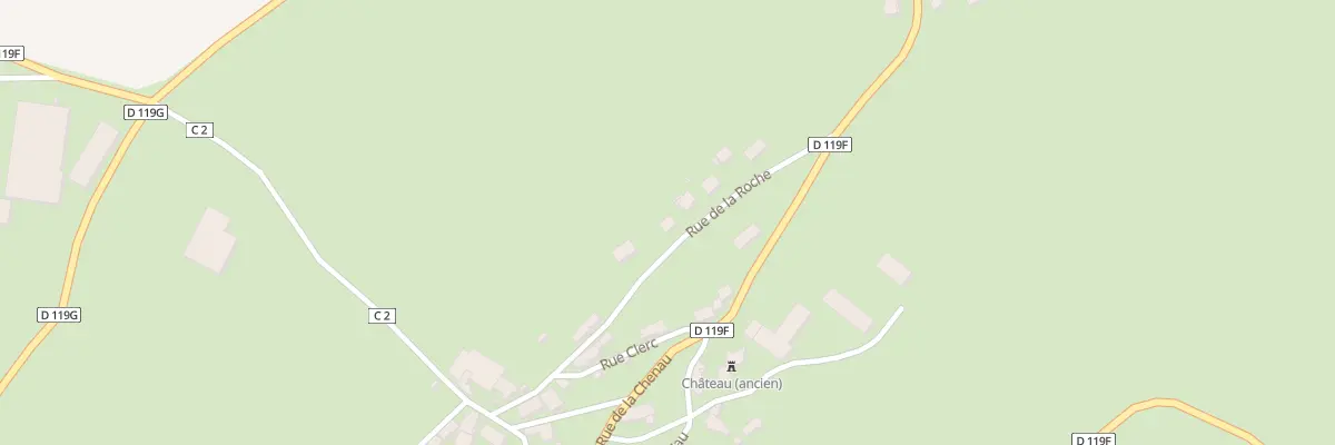 Plan du 12 Rue de la Roche à Avosnes