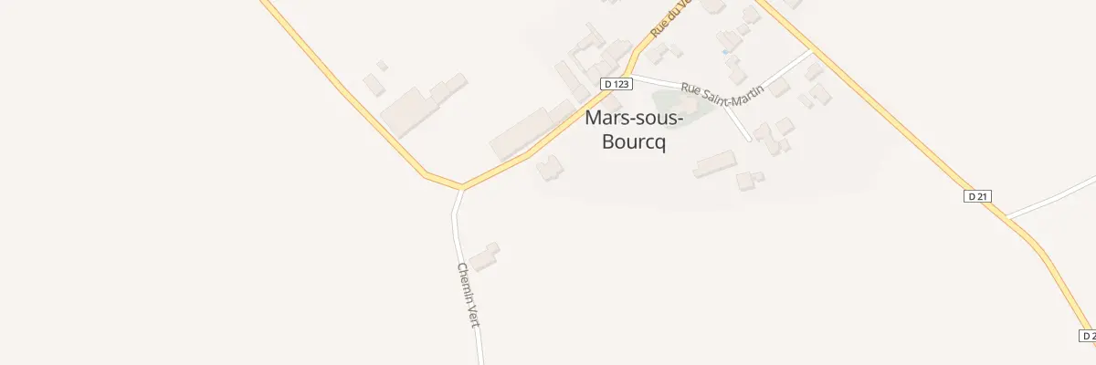 Plan du 7 Rue de la Croisette à Mars-sous-Bourcq