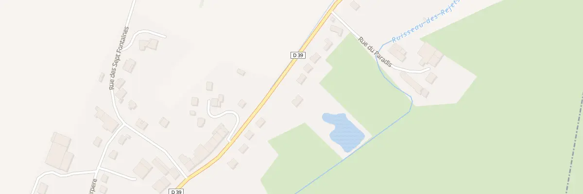 Plan du 5122 Rue de Charleville à Fagnon