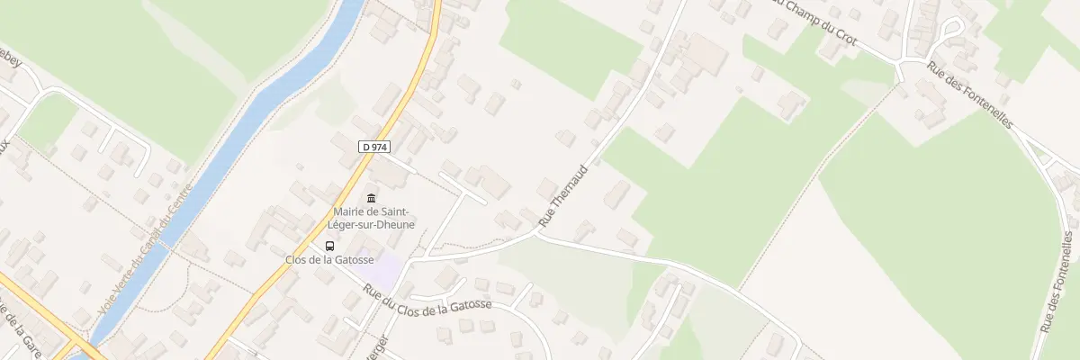 Plan du 15 Rue Thernaud à Saint-Léger-sur-Dheune