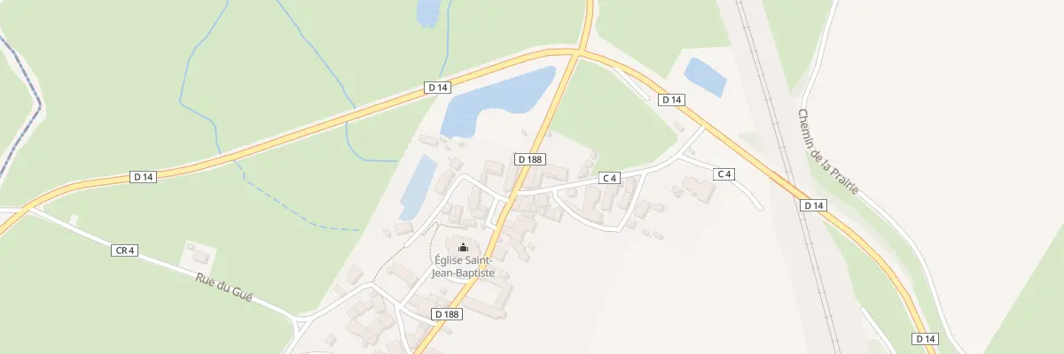 Plan du 5066 Le Bourg à Cortevaix